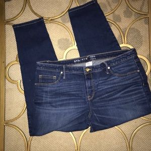 Ava \u0026 Viv | Jeans | Ava Viv Jeggings In 